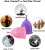 Import Tampon and Pad Alternative Active and Comfortable Menstrual Cup Reusable Silicone Period Cup from China