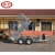 Import tandem axle galvanized box cage dump tipping utility car trailer from China
