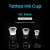 Import Tattoo Supplies Ink Cup Plastic Disposable  500pcs Transparent  Pcs Color Package Weight from China