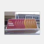 taxi top advertising light box
