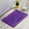 TCZ96606 Colorful Microfiber Polyester Toilet Floor Anti-Slip Bathroom Mat