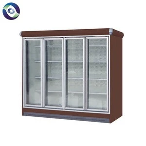 Tempered insulating glass Commercial multideck refrigeration equipment display case