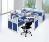 The good quality hot sale beautiful 4 seats cheap office partition BG-9528