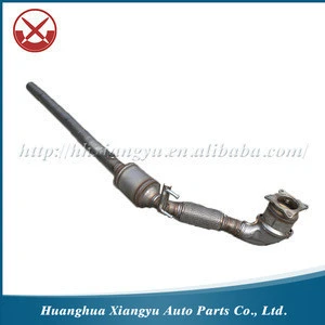 Three Way Catalytic Converter with Exhaust Flexible Pipe for VW Bora 1.8