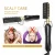 Import Titanium Fast Heat Hot Comb Electric Ceramic Flat Straightener With Comb from China