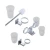 Import Toilet Bathroom Accessories Perfect Wall Hung Mounted Bath Sets from China