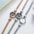 Import TOP Brand Luxury Bracelet Watches Set For Women Fashion Rhinestone Star Bracelet Watch Ladies Dress Watches New Zegarek Damski from China