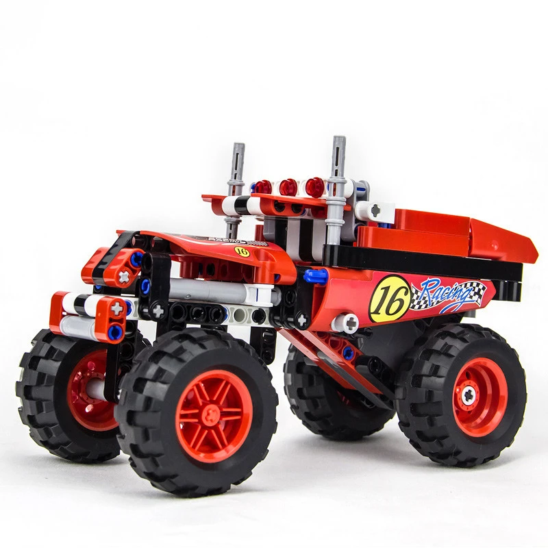 Top quality china boy Abs intelligence DIY truck assemble toys