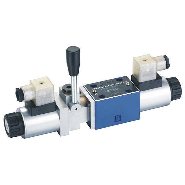 Top quality YJ4WE6 Series Hydraulic hand brake block Valve 24v Solenoid flow Directional Control Valve truck