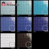 Top rated blue ceramic swimming pool mosaic tile