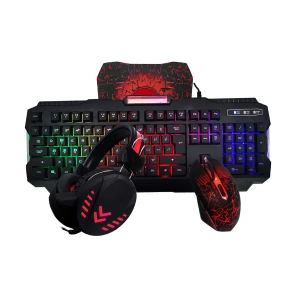 Top Selling Wired Gaming Headset Keyboard Mouse Set for Gamers