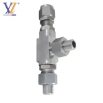 TOS-6C2-420P Stainless Steel Safety and Security Control Valve For Hydrogen Gas Cylinder
