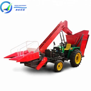 Tractor Mounted Automatic Corn Harvester