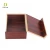 Traditional high end luxury mdf wood gift box