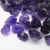 Import Transparent high-quality natural Brazilian amethyst with original rough small particles mineral crushed stone Unpolished crystal from China