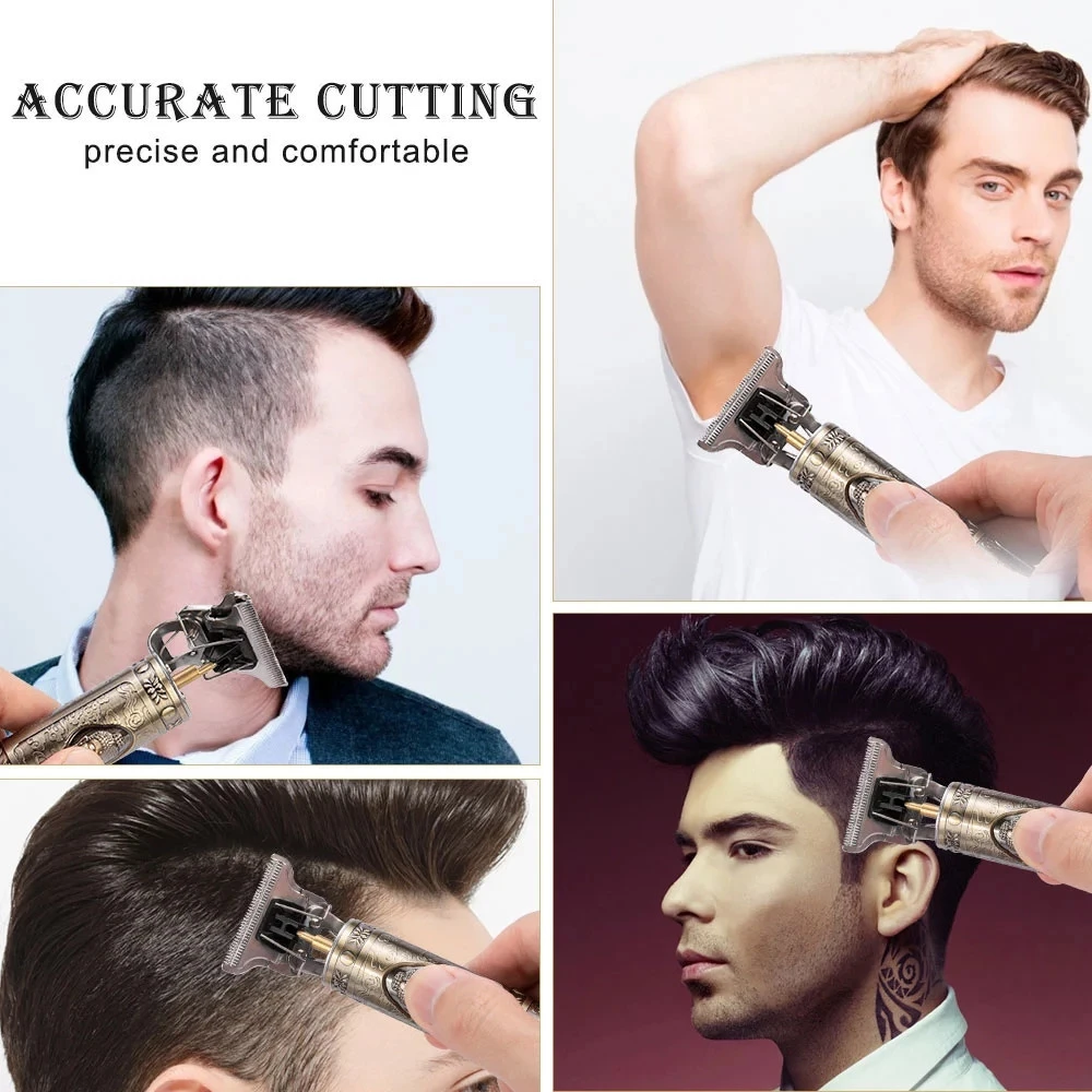 Trimmer Cordless Clipper Professional Salon Cutting Machine Hair Clippers Men Electric