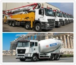Truck-Mounted Concreted Boom Pumps HB43K concrete truck pump for sale XCMG