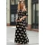 Import Tube top dress elastic temperament polka dot print dress from China