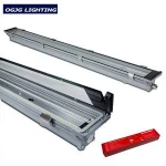 TUV-CE SAA outdoor industrial lighting t8 t5 ip67 fluorescent fixture battery operated 220v motion sensor led tunnel light