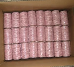two colored recycle pet cotton yarn twisted biodegradable decoration dyed cord natural fiber garden string recycled raw yarn