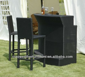 Typical Outdoor and Indoor Bar Table Set