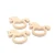 Import Unicorn Shape BPA Free Food Grade Toy Wooden Baby Teether from China