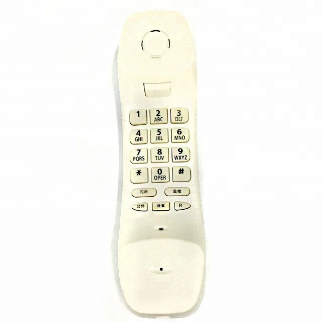 Uniden corded telephone slim basic phone for hotel cheap price