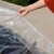 Import Universal Auto Cover Clear Plastic Car Cover with Elastic Band Cheap Disposable Car Cover from China
