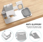 Universal Portable Desktop Foldable Cell Phone Stand Angle Adjustable Aluminum Alloy Mobile Phone Holder