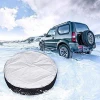 Universal Waterproof Dust-Proof Cars Accessories Spare Car Tire Storage Bag Wheel Cover Protector