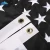 Import USA 3x5 Feet Embroidered With Stars Stitched Stripes Black White And Blue American Police Flag Thin Blue Line American Flag from China