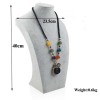 Various Good Quality Grey Velvet Necklace Holder Jewelry Display Necklace Stand