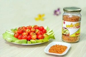 Vietnamese Food: Shrimp Salt For Dipping With Fruits Or Seasoning