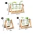 Import Vintage Style Hanging Glass Hydroponic Flower Vase Wooden Tray 3 Beakers from China