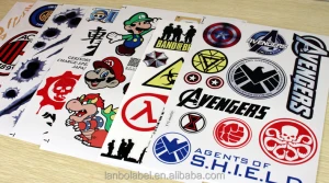Viynl Laptop Stickers Bezgar Car Stickers Motorcycle Bicycle Luggage Decal  Skateboard Stickers