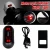 Import Voiture Universal USB rechargeable motorcycle helmet LED light electric scooter helmet light from China