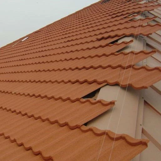 Wanael stone coated metal roof tile/economic home roof/guangzhou construction materials
