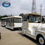 Wanle Outdoor Electric Mall Trains Mini Electric Train Trackless Train Carriage for Sale