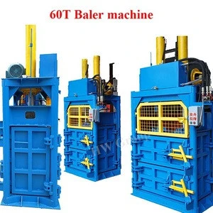 Waste paper baling machine/hydraulic carton compress baler packing machine