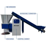 Waste Scrap Metal Shredder / Aluminum Can Shredding Machine