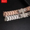 Watch accessories solid stainless steel 22mm adaptable strap replacement for Armani watch AR2435 2448