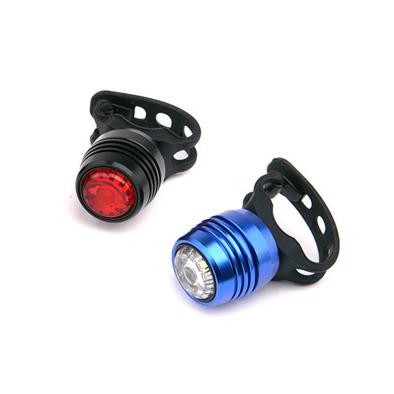 Waterproof Aluminum Alloy Shell Red Rear Bike Light LED Bike Tail Light With Quick Release