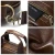 Import waterproof business laptop handbag shoulder bag genuine leather briefcase for men custom logo from China