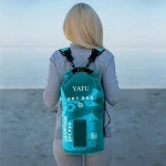 Waterproof  TPU Dry Bag Backpack Floating Dry Gear Bags for Boating, Kayaking, Fishing, Swimming and Camping
