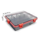 Waterproof Transparent Small Fly Fishing Tackle Fly Boxes