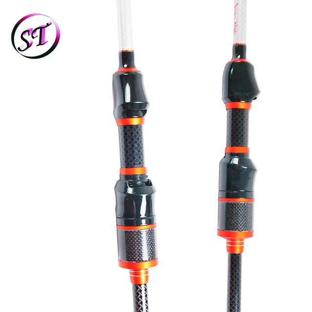 WB702 PURE CARBON SPINNING FISHING ROD, 1.8M, 1.98M, 2.1M