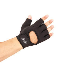 Weight Lifting Gloves Leather Grip Gym Workout Bodybuilding Fitness Gloves