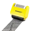 WES R-2442 Confidential Roller stamp for office Identity theft stamps with customized roller patterns available