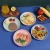 Import Wheat straw plate home creative cute vegetable plastic fruit plate Nordic style anti-fall and anti-scalding plate from China