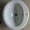 white ceramic bathroom drop in sink